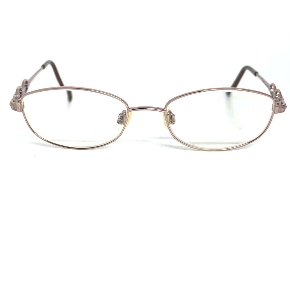 TURA MOD. 531 Rose Gold 52-17-135 Round Oval‎ Eyeglasses Frames H16205